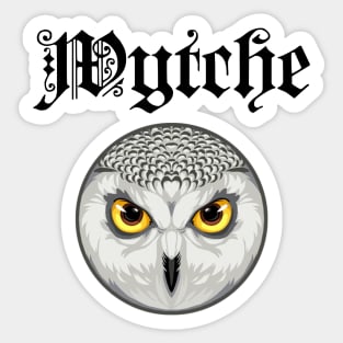 Wytche - Witch with Owl Sticker